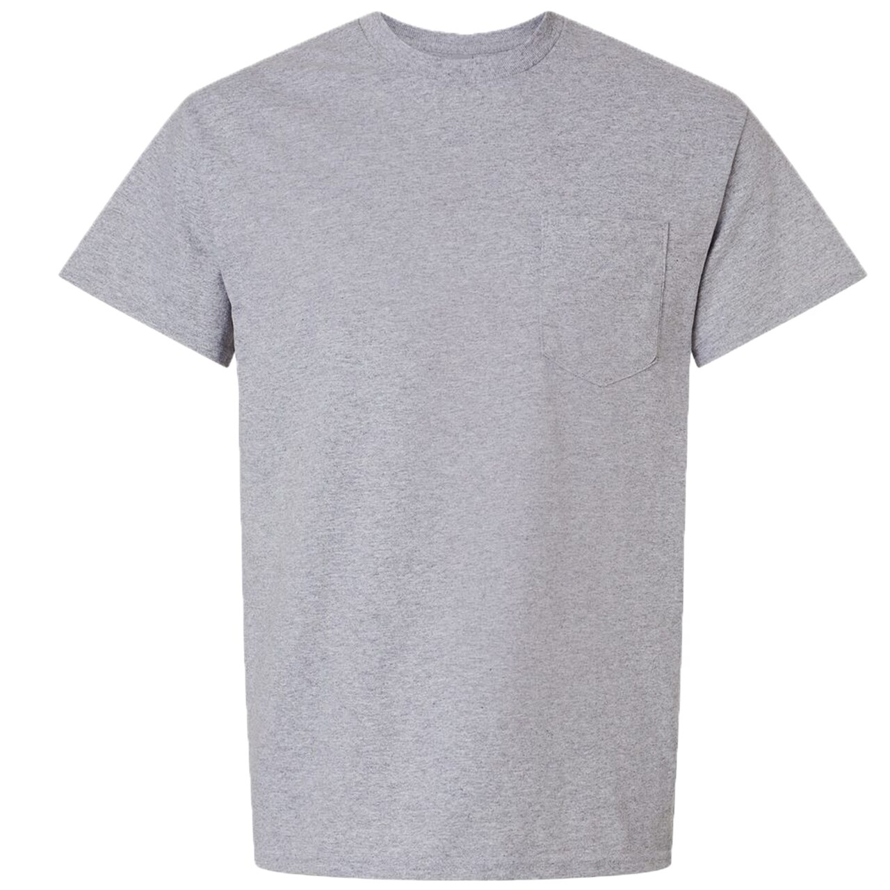 Gildan Ultra Cotton Pocket T-Shirt Blanks, Unisex Short Sleeve Crewneck Craft Tees